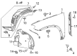 Diagram for Mercedes-Benz GLE53 AMG SUV Body Mount Hole Plug - 000-998-10-07