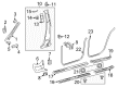 Diagram for Mercedes-Benz CLS550 Pillar Panels - 219-690-02-25-7J36