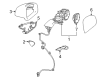 Diagram for Mercedes-Benz AMG GT S Car Mirror - 190-810-27-00