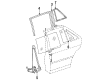 Diagram for Mercedes-Benz 300TE Window Run - 124-730-06-19-7129