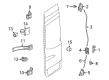Diagram for Mercedes-Benz eSprinter Door Lock - 906-740-01-88