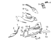 Diagram for Mercedes-Benz GLB35 AMG Pillar Panels - 247-690-15-02-9051