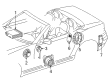 Diagram for Mercedes-Benz SLK230 Car Speakers - 170-820-28-02