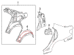 Diagram for Mercedes-Benz CLS400 Wheelhouse - 218-637-03-76