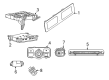 Diagram for Mercedes-Benz GLE53 AMG SUV A/C Switch - 247-905-67-03