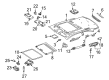Diagram for Mercedes-Benz CL600 Dome Light - 221-870-68-95-7E94