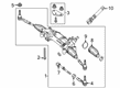 Diagram for Mercedes-Benz Rack And Pinion - 222-460-69-01