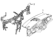 Diagram for Mercedes-Benz EQE SUV AMG Instrument Cluster - 296-680-58-04-8W59
