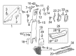 Diagram for Mercedes-Benz Metris Pillar Panels - 447-690-64-25-9051