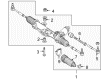 Diagram for Mercedes-Benz Rack And Pinion - 171-460-21-00