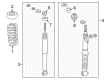 Diagram for Mercedes-Benz C220 Strut Housing - 202-320-12-31