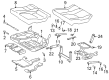 Diagram for Mercedes-Benz Seat Covers - 163-920-25-46-9C32