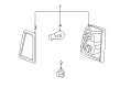 Diagram for Mercedes-Benz CLK55 AMG Back Up Light - 208-820-11-64