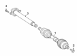 Diagram for Mercedes-Benz Axle Shaft - 177-330-02-03