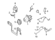 Diagram for Mercedes-Benz S65 AMG Power Steering Cooler - 221-500-35-00