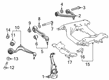 Diagram for Mercedes-Benz S560 Axle Pivot Bushing - 222-333-33-00