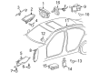 Diagram for Mercedes-Benz CLS55 AMG Air Bag Control Module - 211-870-58-85