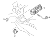 Diagram for Mercedes-Benz B250e A/C Switch - 242-900-94-01