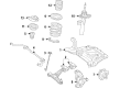 Diagram for Mercedes-Benz CLA45 AMG S Coil Spring Insulator - 177-322-01-00