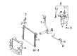 Diagram for Mercedes-Benz SLK55 AMG Radiator Support - 171-504-01-40