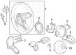Diagram for Mercedes-Benz EQB 250+ Steering Wheel - 099-460-92-06-3D16