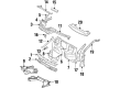 Diagram for Mercedes-Benz 400E Grille - 124-620-13-78