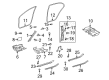 Diagram for Mercedes-Benz S63 AMG Pillar Panels - 221-690-12-25-7L39