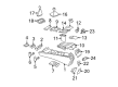 Diagram for Mercedes-Benz Ashtray - 204-810-01-30-9051