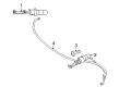 Diagram for Mercedes-Benz E550 Windshield Washer Nozzle - 212-860-01-47