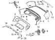 Diagram for Mercedes-Benz EQB 250+ Bumper - 247-880-96-00-9999