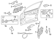 Diagram for Mercedes-Benz Door Check - 296-720-06-00
