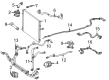 Diagram for Mercedes-Benz S63 AMG E Performance Coolant Pipe - 223-500-40-01