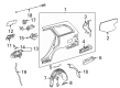 Diagram for Mercedes-Benz E350 Door Seal - 212-630-00-97