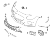 Diagram for Mercedes-Benz AMG GT R Grille - 190-885-74-02