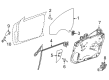 Diagram for Mercedes-Benz CLS400 Window Run - 218-720-08-15