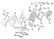 Diagram for Mercedes-Benz G580 Seat Cushion - 463-910-16-05-9Z33