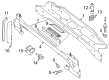Diagram for Mercedes-Benz G550 Radiator Support - 463-620-06-00