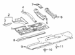 Diagram for Mercedes-Benz S63 AMG Floor Pan - 217-610-51-00