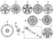 Diagram for Mercedes-Benz Wheel Cover - 000-400-69-00-9283