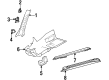 Diagram for Mercedes-Benz SL320 Pillar Panels - 129-690-04-25-9045