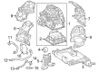 Diagram for Mercedes-Benz EQE 350 Axle Beam Mount - 297-333-05-00