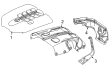 Diagram for Mercedes-Benz GLE580 Engine Cover - 176-010-26-01