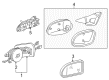 Diagram for Mercedes-Benz SLK320 Side Marker Light - 170-820-18-21