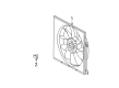 Diagram for Mercedes-Benz ML55 AMG Radiator fan - 163-500-02-93