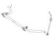 Diagram for Mercedes-Benz GLE63 AMG S Sway Bar Link - 167-320-55-04-64