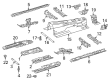Diagram for Mercedes-Benz E350 Front Cross-Member - 204-610-16-20