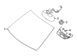 Diagram for Mercedes-Benz GLS350d Car Mirror - 166-810-08-17-8N84