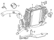 Diagram for Mercedes-Benz GLA250 Intercooler - 260-090-67-00