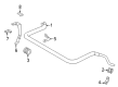 Diagram for Mercedes-Benz E320 Sway Bar Bracket - 210-323-22-40