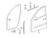Diagram for Mercedes-Benz ML320 Door Seal - 164-690-48-80